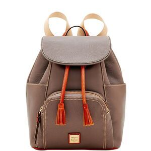 Dooney & Bourke Pebble Grain Large Murphy Backpack - Elephant